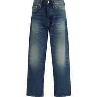 Baumwolljeans mit entspannter Passform
