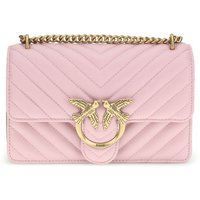PINKO Mehrfarbige Kalbsleder Bos Taurus Schultertasche