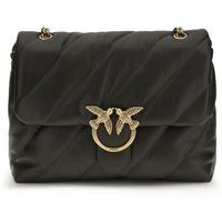 PINKO Bicolor Kalbleder Bos Taurus Schultertasche