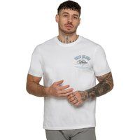 Herren T-Shirt mit Grafikdruck und Rundhalsausschnitt