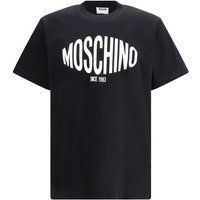 Klassisches Baumwoll-T-Shirt mit Logo-Print