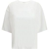 Locker geschnittenes Baumwoll-T-Shirt