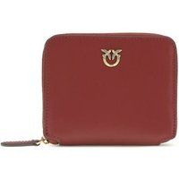 PINKO Bordeaux-Kalbsleder Bos Taurus Geldbörse