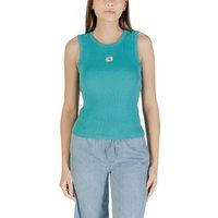 Geripptes, ärmelloses Tanktop