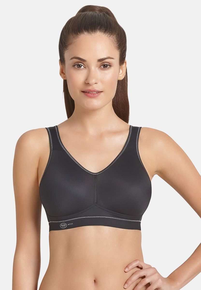 Nahtloser kabelloser Sport-BH mit leichtem Halt