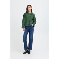 Jacke mit Kord, lockere Passform, Taschen