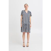 Locker geschnittenes Stufenkleid mit Animalprint