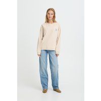Sweatshirt mit lockerem Rundhalsausschnitt