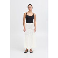 A-Linien Midirock aus floraler Spitze
