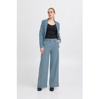Weite Hose mit Bügelfalte