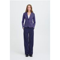 Cordhose mit weitem Bein und hoher Taille