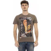 Baumwollmischung T-Shirt mit Grafikdruck