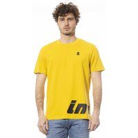Leuchtendes Baumwoll-T-Shirt mit Logo
