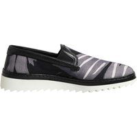 Herren Schwarzer Camo Slipper Sneaker