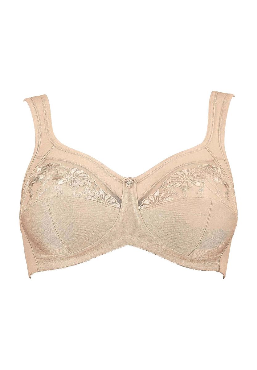 Blumenbestickter Komfort-BH