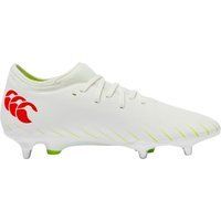 Canterbury - "Speed Falcon Team" Fußballschuhe für weichen Boden für Herren (Weiß/Orange)