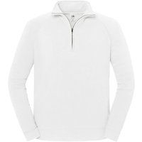 Unisex Sweatshirt mit Viertelreißverschluss