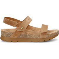 Keilsandalen aus Wildleder mit Korksohle