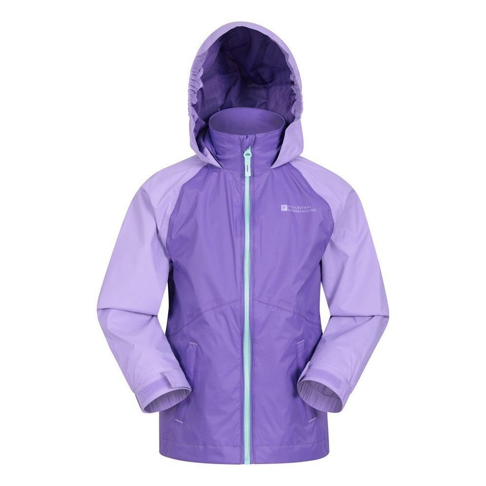 Kinder Wasserdichte Regenjacke mit Kapuze