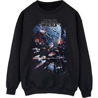 Star Wars - "Universe Battle" Sweatshirt für Herren (Schwarz)