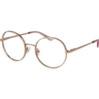 Runde Metallrahmen Brille