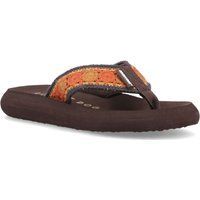 Rocket Dog Spotlight Marlow Textil Damen Braun/Multi Flip-Flops