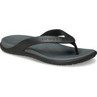 Crocs Coast Flip Polyurethan Herren Flip-Flops Schwarz/Schiefergrau