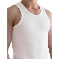 Klassisches Herren-Tanktop mit Rippstruktur