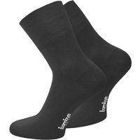 Unisex Socken aus schwarzem Bambusgemisch