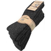 3er-Pack Crew-Socken aus Wollmischung