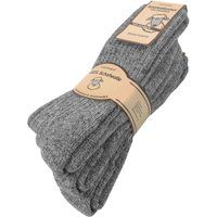 3er-Pack Crew-Socken aus Wollmischung