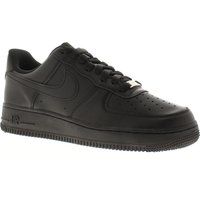 Nike Damen Sneakers Air Force 1 07 Schnürschuh schwarz