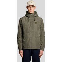 Leichte Herrenjacke mit Kapuze