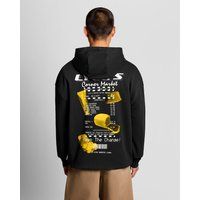 Graphic Print Kapuzenpullover