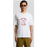 T-Shirt mit Grafikdruck und lockerer Passform