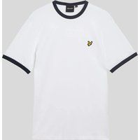 T-Shirt mit Kontrast-Ausschnitt