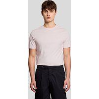 Feines Baumwoll-T-Shirt mit Rundhalsausschnitt