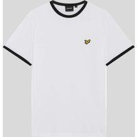 Baumwoll-T-Shirt mit Rundausschnitt