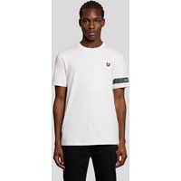 Herren Sport T-Shirt mit Ärmeldetail