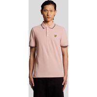Polo-Shirt mit klassischer Passform und Besatz