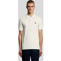 Klassisches Slub Baumwoll-Poloshirt