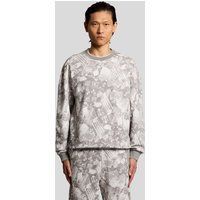 Sweatshirt mit Grafikdruck aus Baumwollmischung