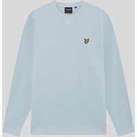 Klassisches Baumwoll-Sweatshirt mit Rundhalsausschnitt