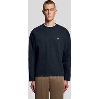 Jacquard Texturiertes Oversize Sweatshirt