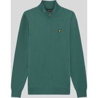Herren Loopback Sweatshirt mit Viertelreißverschluss