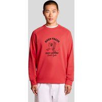 Sweatshirt mit Grafikdruck und Rundhalsausschnitt