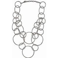 Statement Halskette mit Ringgliedern