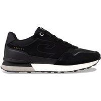 Retro-Laufschuh aus Wildleder und Nylon