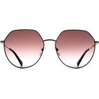 Geometrische Sonnenbrille mit Farbverlaufsgläsern