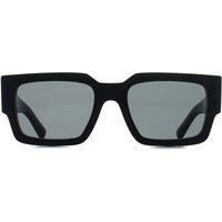 Markante Sonnenbrille mit quadratischem Rahmen